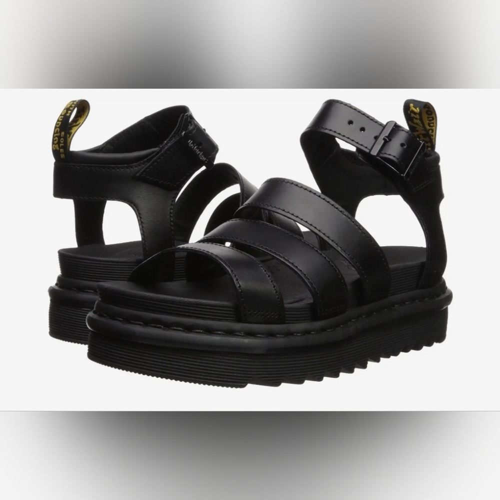Dr. Martens Black Blaire Sandal- Size US8